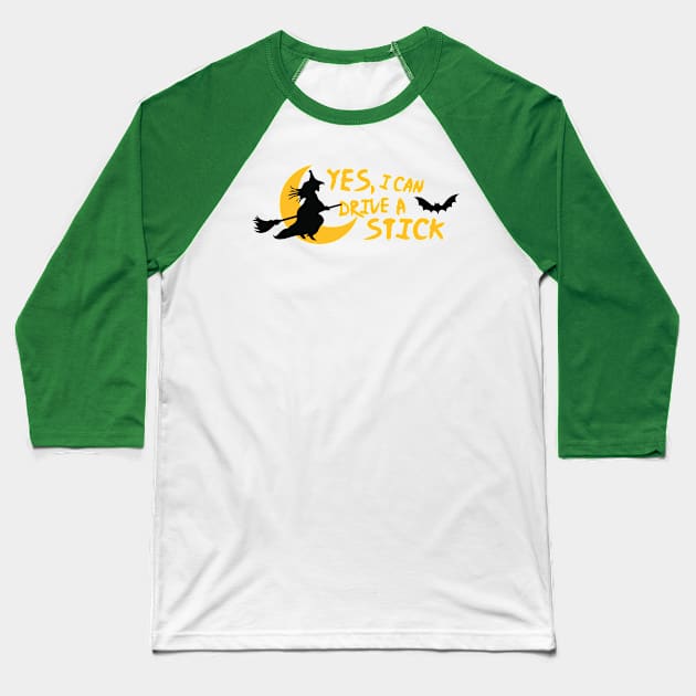 Drive stick Baseball T-Shirt by nektarinchen